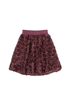 The New Maddie Hollie Skirt - Crushed Berry